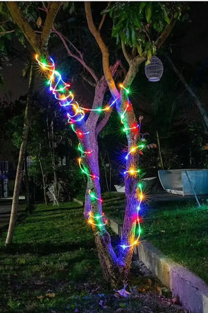 🎁 Nueva EcoLuz Solar Navideña x 20 Metros 🎄🎅